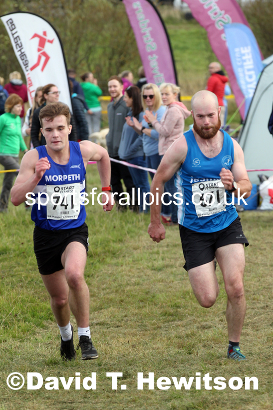 Senior mens 2021 North Eastern Harrier League, Druridge Bay. Photo: David T. Hewitson/Sports for All Pics